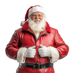 Santa Claus with transparent background