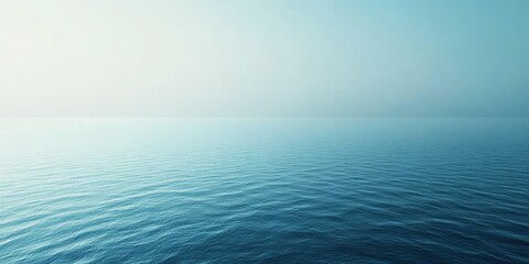 Fototapeta premium Subtle gradient transitioning between light blue and soft teal tones creating a calm and clean abstract background