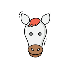 Horse vector icon