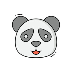 Panda vector icon