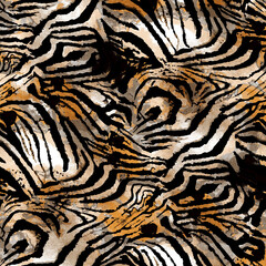 digital print pattern summery vibrant colors