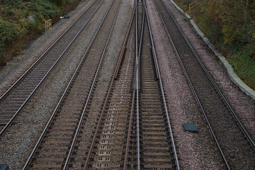 Fototapeta premium rail network