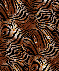 digital print pattern summery vibrant colors