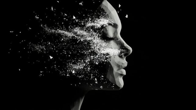 Shattered Profile: A Digital Exploration of the Human Psyche