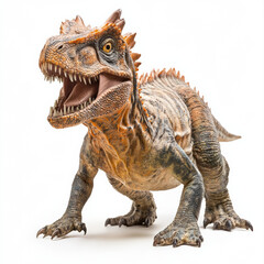 Fototapeta premium Photo of a Thescelosaurus isolated on white background