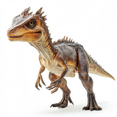 Fototapeta premium Photo of a Thescelosaurus isolated on white background