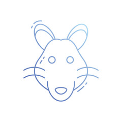 Rat vector icon