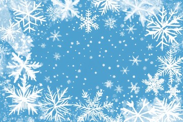 winter flat background vector ,greeting card , wallpaper
