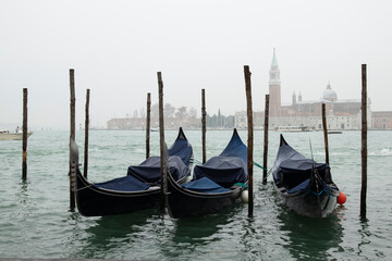 Gondola views from Venice