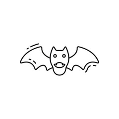 Bat vector icon