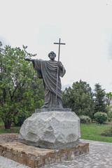 Crimea, Sevastopol, St. Vladimir's Cathedral in Chersonesos, monument to Vladimir the Baptist