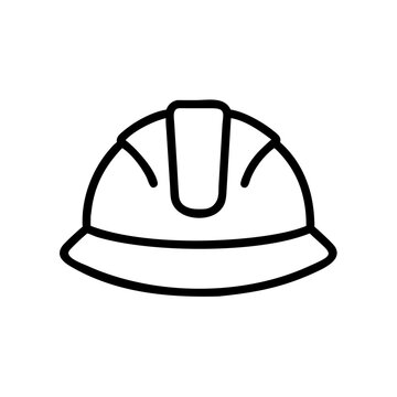 recommend clip art: Hard hat icon for construction worker safety