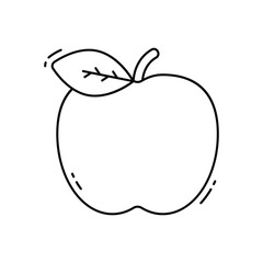 Apple vector icon
