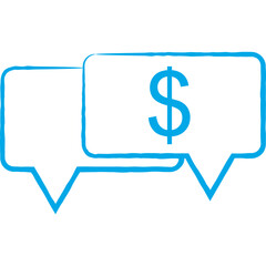 Chat icon single vector illustration