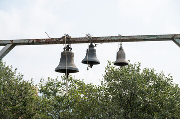 Fototapeta premium bell on the wall