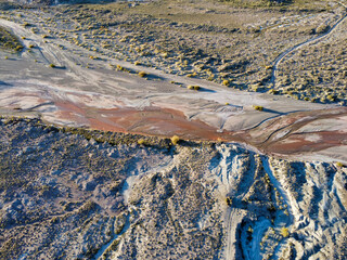 High Desert Petrified Forest Wash Arizona