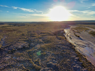 High Desert Petrified Forest Wash Arizona