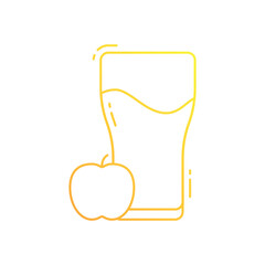 Apple Juice vector icon