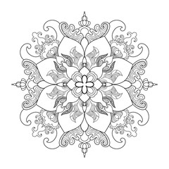 Mandala abstract background