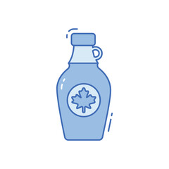 Maple syrup vector icon