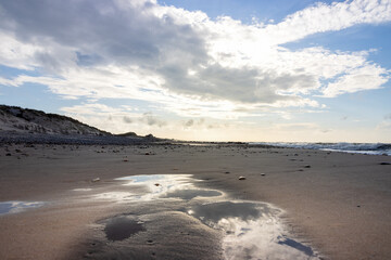 Sandstrand Gammel Skagen, Nordjütland, Dänemark, Nordsee