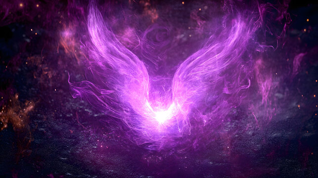 Violet flame aura and chakra transformation with Reiki, angel energy, and channeling.