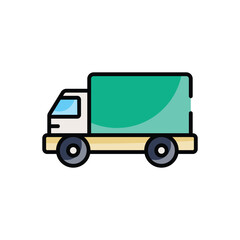 Truck vector icon