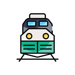 Train vector icon