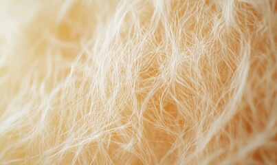 Magnified image of delicate fabric fibers, showcasing the softness and thread detail