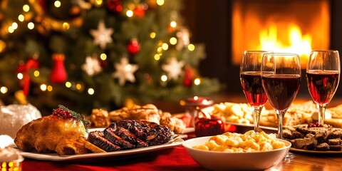 gourmet christmas dinner