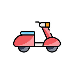Scooter vector icon
