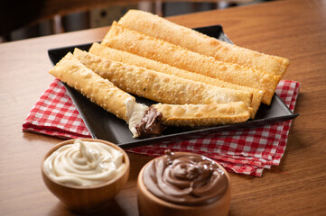 pasteis gourmet , pasteis fritos brasileiros 