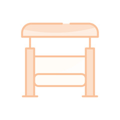 Bus Stop vector icon