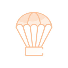 Parachute vector icon