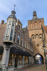 Lanxmeerpoort Culemborg, the only still standing city gate of the fortified town of Culemborg