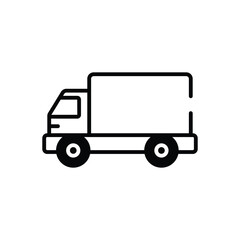 Truck vector icon