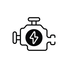 Engine vector icon