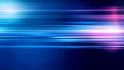 Dynamic abstract blue and purple gradient background featuring blurred speed lines, perfect for a technology-themed concept.