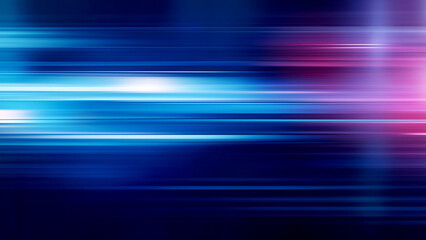 Dynamic abstract blue and purple gradient background featuring blurred speed lines, perfect for a technology-themed concept.