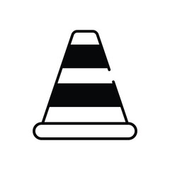 Traffic Cone vector icon