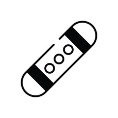 Snowboarding vector icon