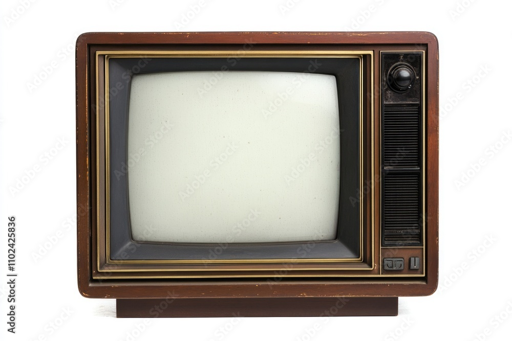 Poster front view of a modern plasma screen display isolated on white background