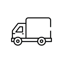 Delivery Truck vector icon
