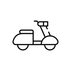 Scooter vector icon