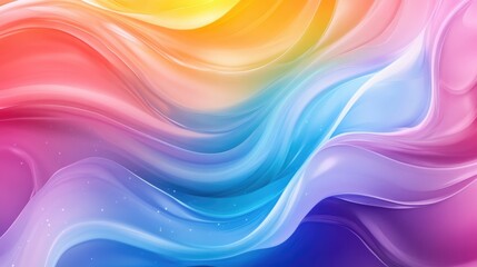 Obraz premium Vibrant Marble: Colorful Abstract Liquid Background with Fluid Waves and Rich Textures