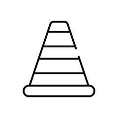 Traffic Cone vector icon