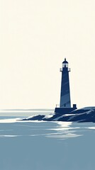lighthouse on the coast