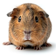 Fototapeta premium Guinea pig Cavia porcellus isolated on white
