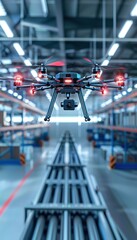 Automated Warehouse Drone Enhancing Real-Time Stock Management and Precision Logistics