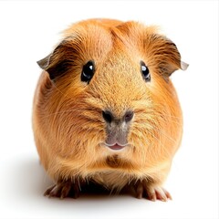 Fototapeta premium guinea pig pretty guinea pig looking in the camera guinea pig
